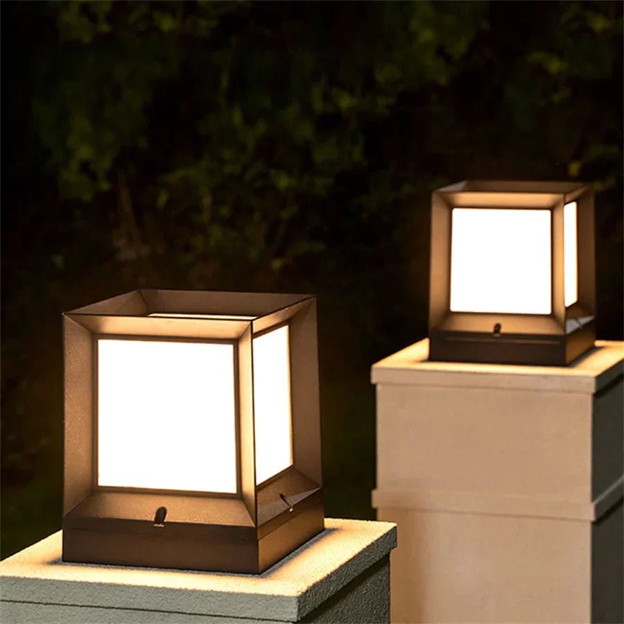 Modern LED outdoor floor lamp for driveways, gates, and garden paths