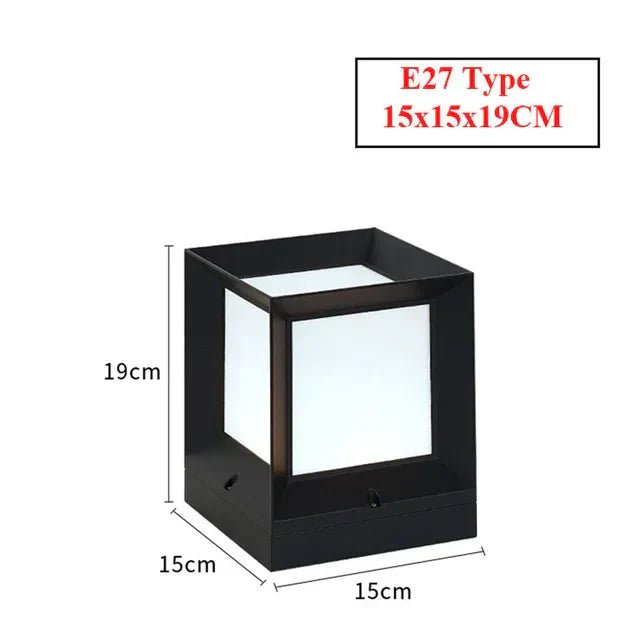 Modern LED outdoor floor lamp for driveways, gates, and garden paths