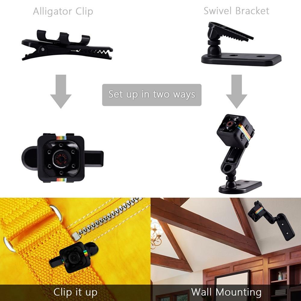 Mi Camera HD 1080P small cam Sensor Night Vision Camcorder Micro video Camera DVR DV Motion Recorder Camcorder SQ 11