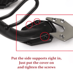 Anti-Sink Motorcycle Stand Pad for Stable Parking