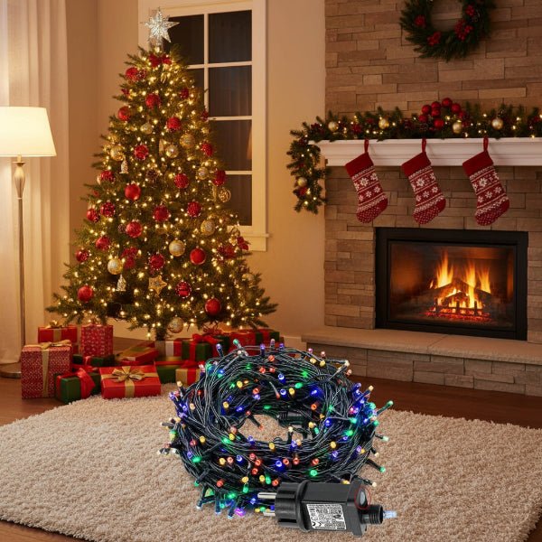 10 m weatherproof LED curtain lights for outdoor decoration