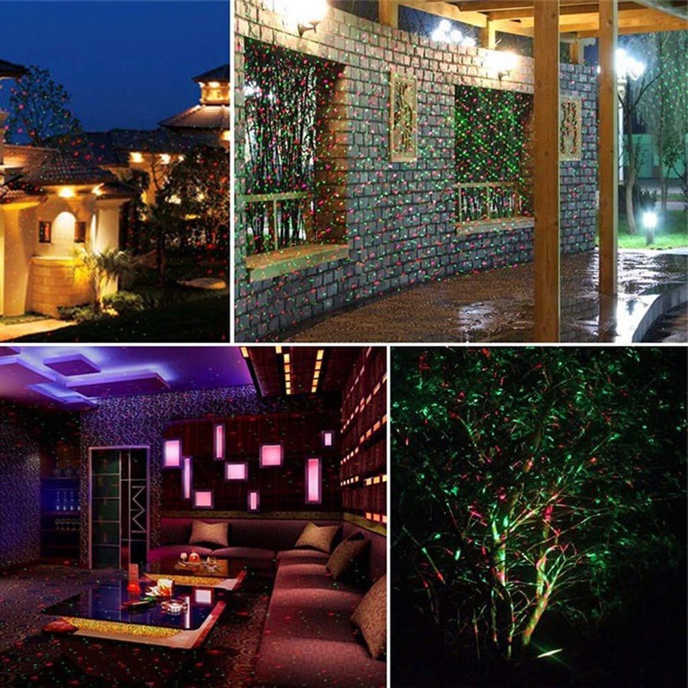 Vibrant Laser Projector for Outdoor Decorations and Parties