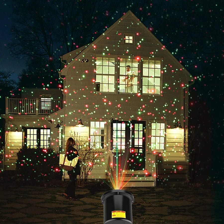 Vibrant Laser Projector for Outdoor Decorations and Parties