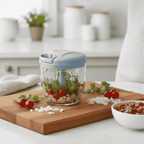 Robust manual meat grinder for home & professional kitchens