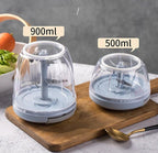 Robust manual meat grinder for home & professional kitchens
