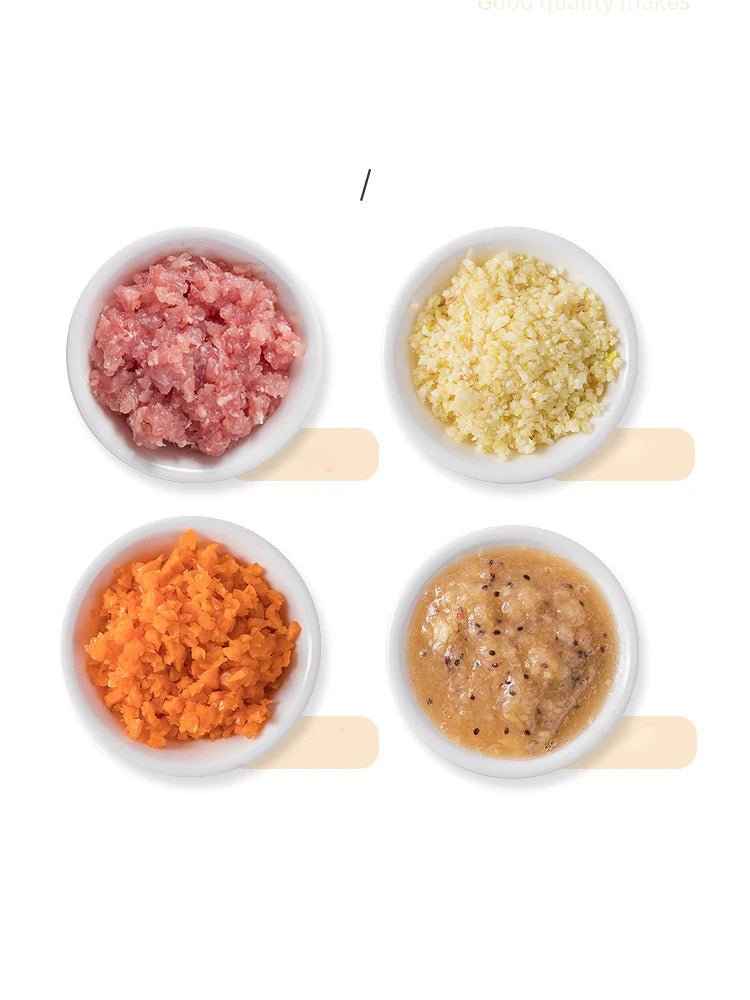 Robust manual meat grinder for home & professional kitchens