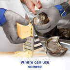 Stainless Steel Safety Gloves with Maximum Cut Resistance