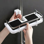 Drill-free multifunctional shelf