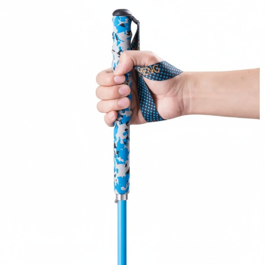 Ultra-light hiking poles made of carbon fiber for any terrain