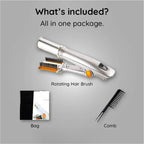 2-in-1 Rotating Hair Brush for Effortless Styling