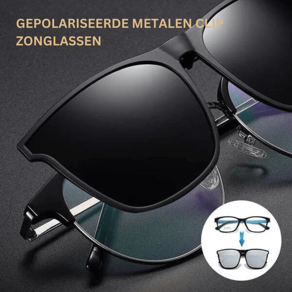 Turns Glasses into Polarized Sunglasses in Seconds