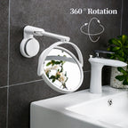 All-Angle Elegance 3X Magnification Wall Mirror