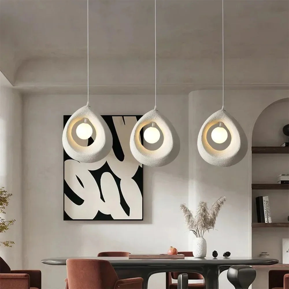 Japanese Wabi Sabi Pendant Lamp with Minimalist Design