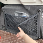Stretchable Mesh Cargo Net Organizer for Car Storage
