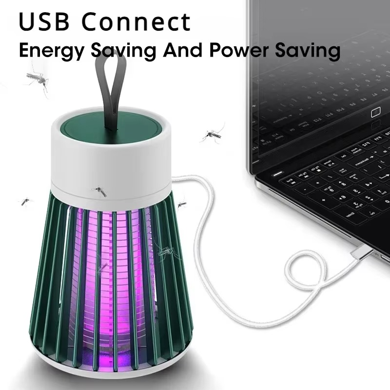 Portable USB Mosquito Killer Lamp – Electric Shock & Silent Pest Control