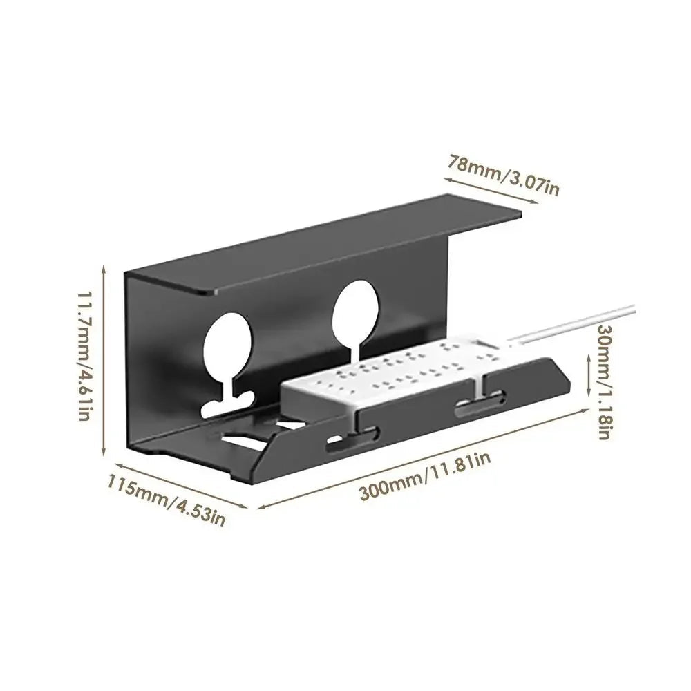 CableFixx Cable Channel | Self-adhesive & Durable | For organization under the desk
