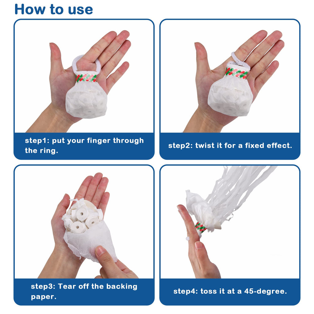 10-pack No-Mess Streamer