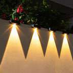 Solar Garden Lighting with Rain and Wind Protection