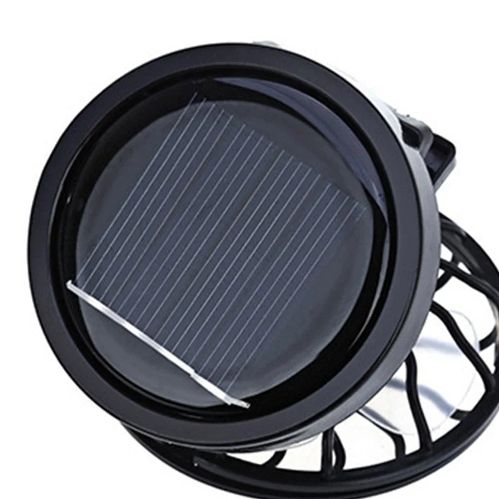 Solar-Ventilator SunBreeze ClipFan | Mini-Clip Fan with Solar Panel | For Outdoor Activities, Travel & Sports | Hands-Free Cooling