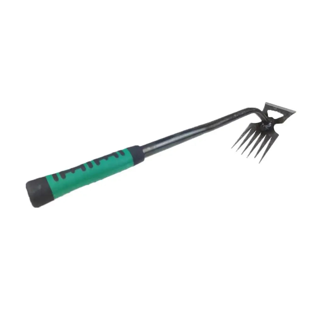 Raveta Garden rake | Robust steel tines | Ergonomic handle | Effective against weeds & leaves