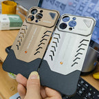 Aluminum Alloy iPhone Case with 1.5 mm Matte Finish and Raised Edges