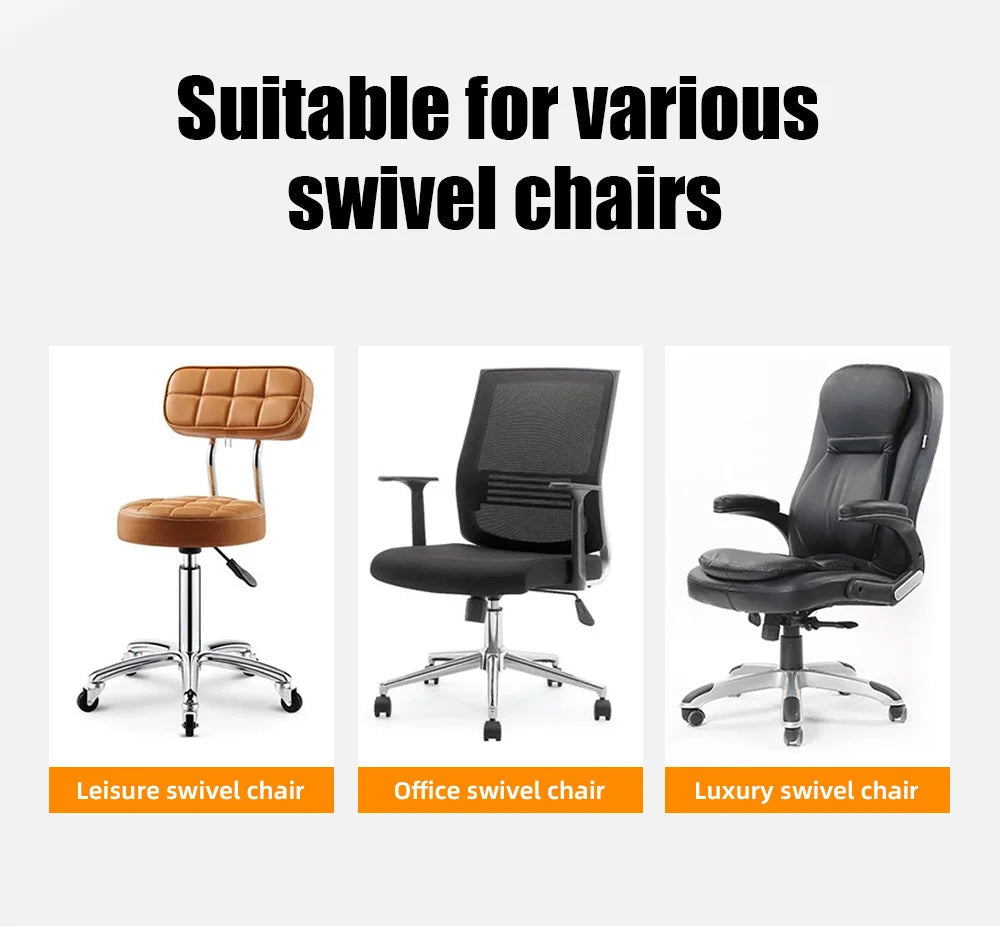 Swivel Roller Office Chair Wheels 5PCS