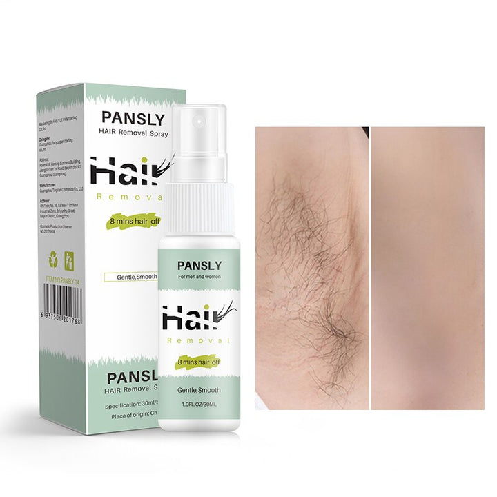 Hair growth inhibiting spray
