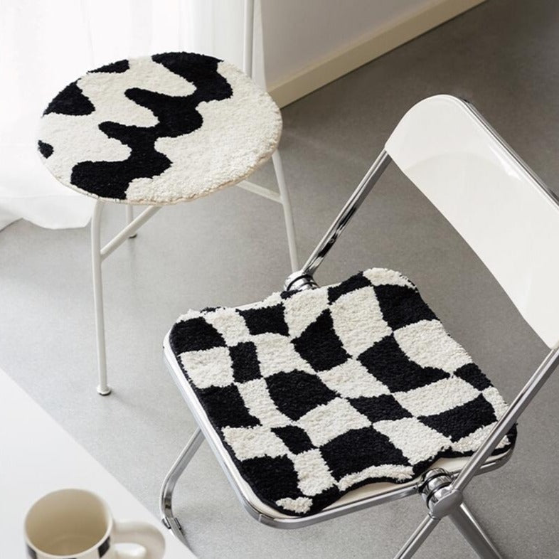 Wavy Grid Seat Cushion