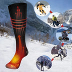 Heated Socks Thermavolt | 3 Heat Levels | With Powerbank | Winter Warm Socks Unisex for Outdoor & Travel