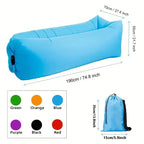 Floativo Air Sofa | Inflatable Without Pump | With Headrest | For Outdoor & Camping