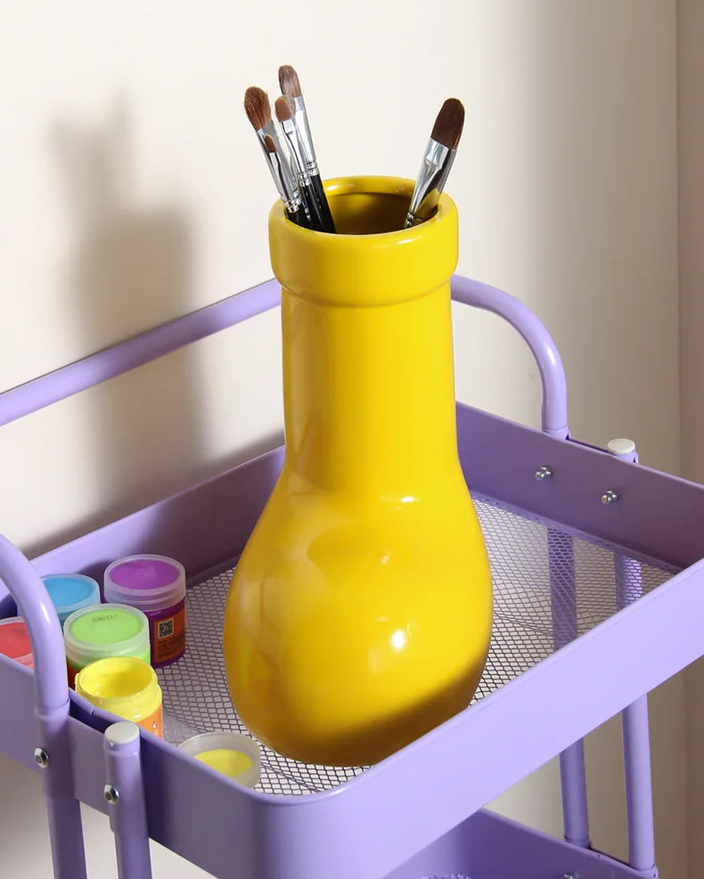 Ankle Boots Vase