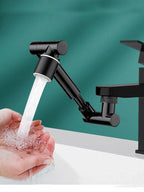 FlexiFlow 360° rotatable and extendable faucet head