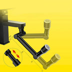 FlexiFlow 360° rotatable and extendable faucet head