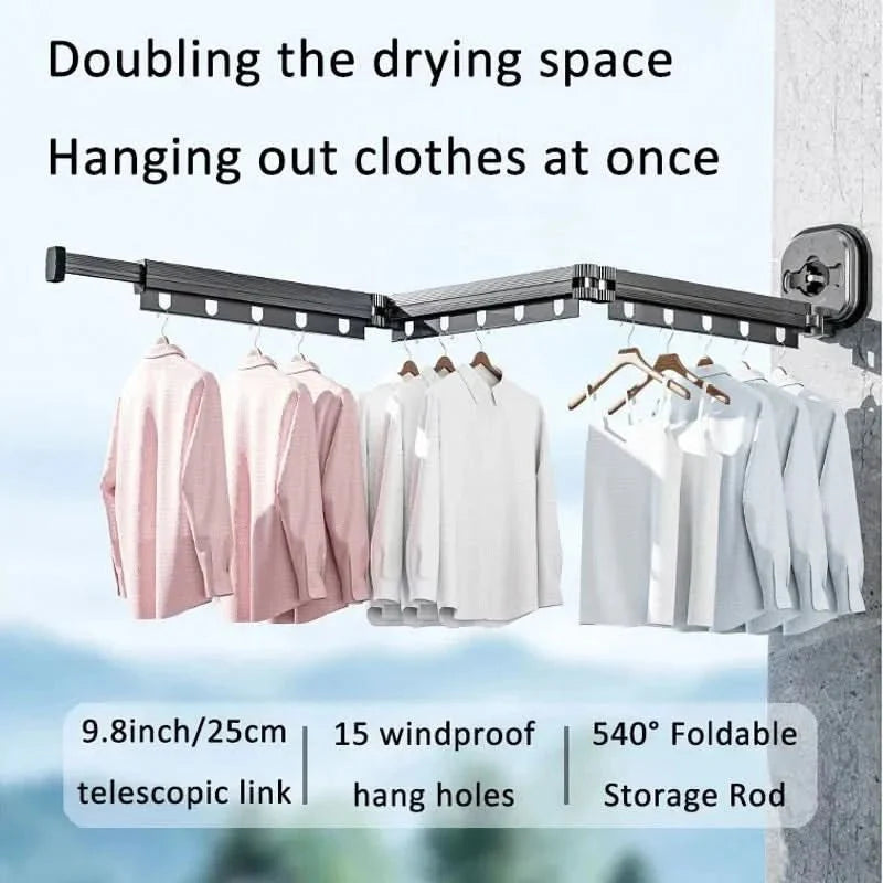 mounted tumble dryer - Foldable & space-saving