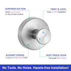 Saughaken – Secure and versatile: Strong metal hook for any surface