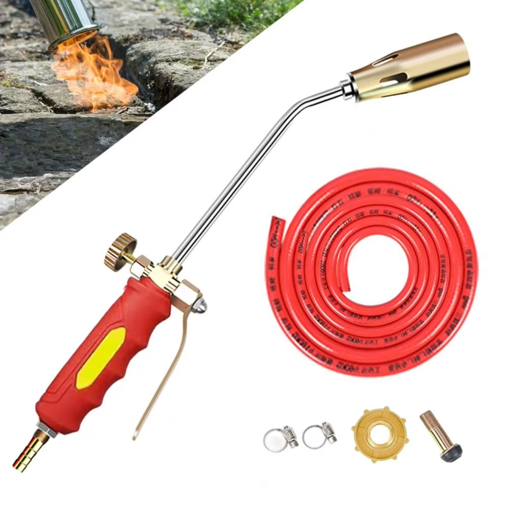Advanced Propane Weed Torch with Ergonomic Handle and Precise Flame Control