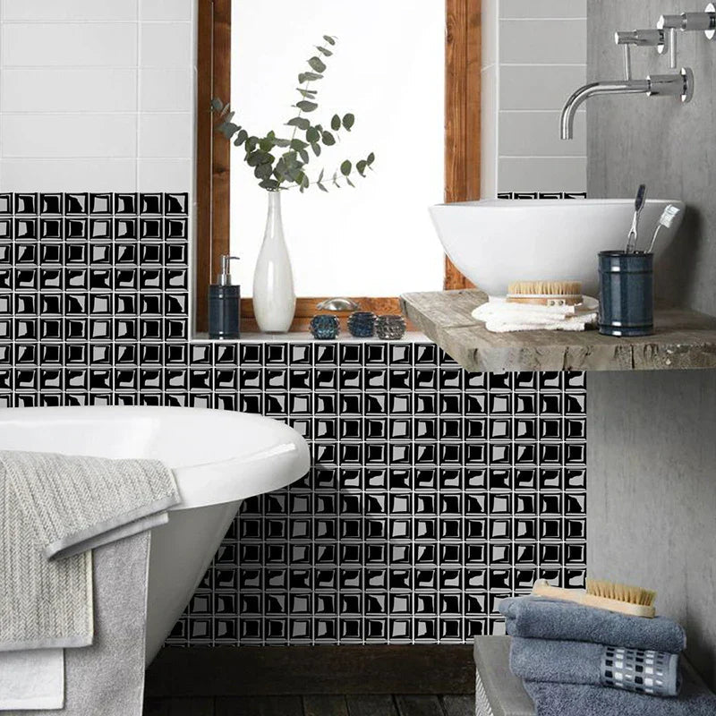 DecoMosaic 3D Mosaic Wall Tile Stickers