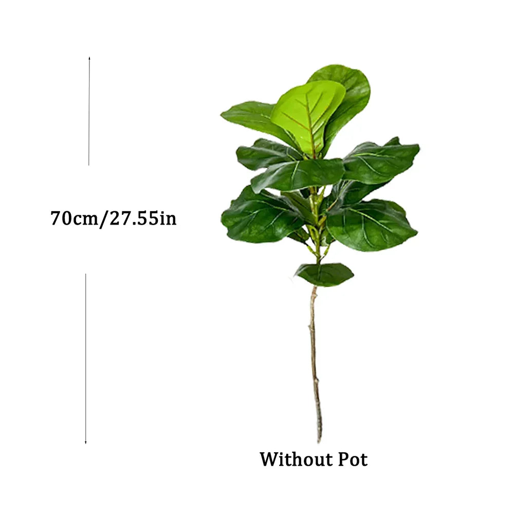 Floraviva Artificial Plant Ficus | Realistic Appearance | 70–135 cm | For Indoor & Outdoor