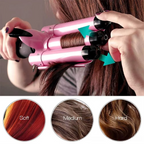 Ceramic Triple Barrel Wave Styler for Perfect Curls