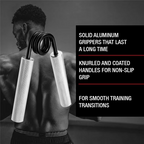 Adjustable Aluminum Hand Grip Strength Trainer for Finger and Arm Fitness