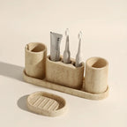 AureliaStone Luxury Bath Set made of limestone