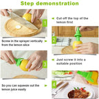 3PCS Manual Fruit Juice Sprayer