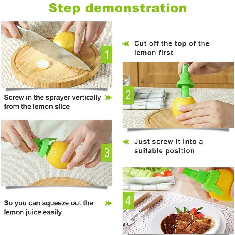 3PCS Manual Fruit Juice Sprayer