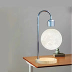 LED Moon Lamp with Magnetic Levitation and Wireless Charging