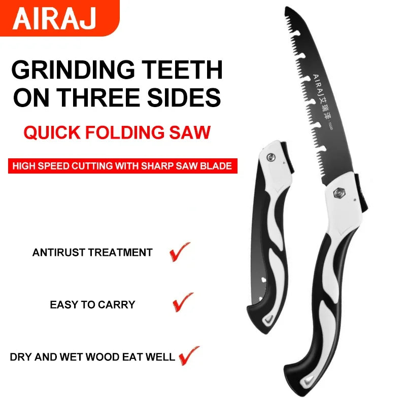 Foldable Camping Saw – Woodworking in Emergencies