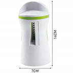 VeggiTwist Spiral Cutter | For Vegetables & Cheese | Manual & Compact | Stainless Steel & BPA-free Plastic