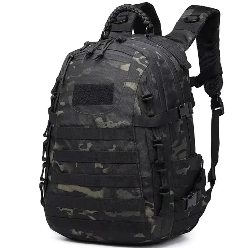 TrekNexus 35 L Hiking Backpack Men | Tactical Trekking Backpack 48 × 33 × 22 cm | Outdoor Camping, Fishing, Hunting & Sports with MOLLE System
