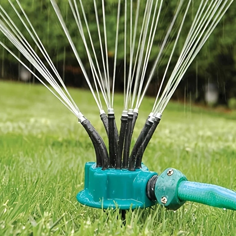 12-in-1 Garden Irrigation System – Adjustable Sprinkler with 360-Degree Irrigation