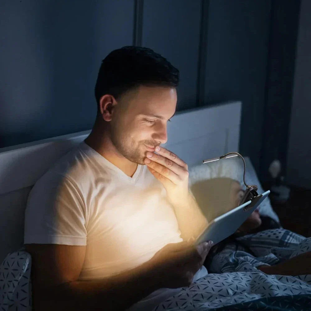 LED rechargeable reading lamp with touch control | Autumn lighting - Nellie