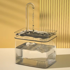 Crystal Clear USB Cat Water Fountain with Advanced Filtration System